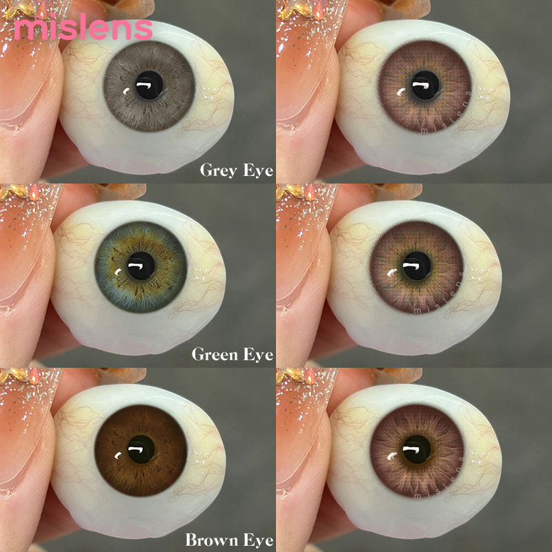 Mislens Choco Jump Amber contact lenses wholesale