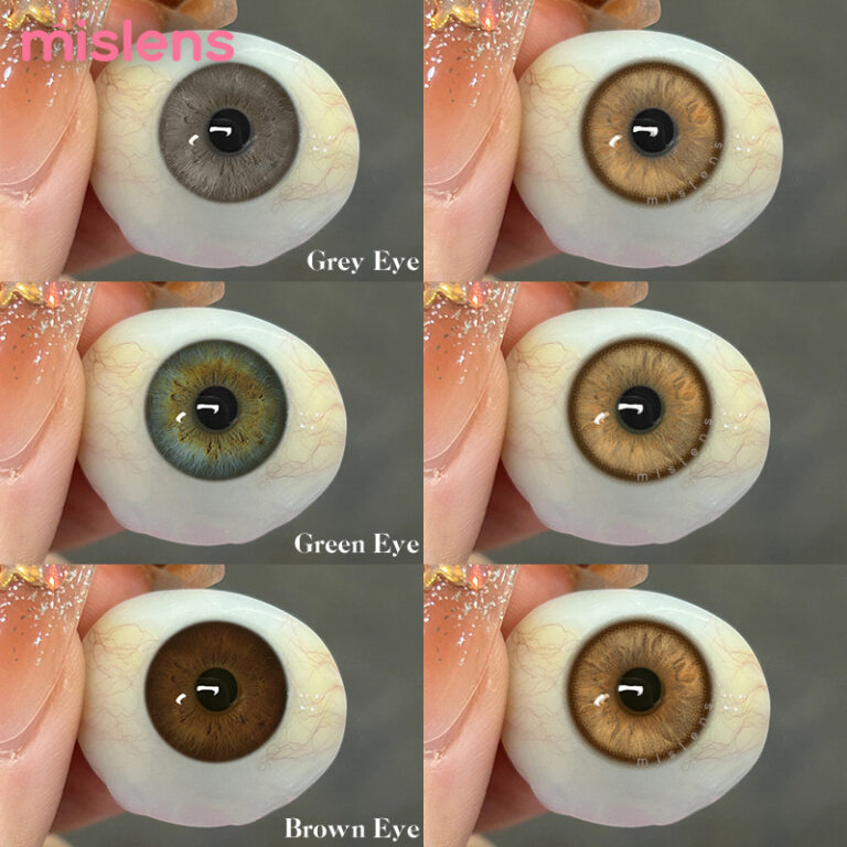Moodcha Series Yearly Natural Colored Contact Lenses