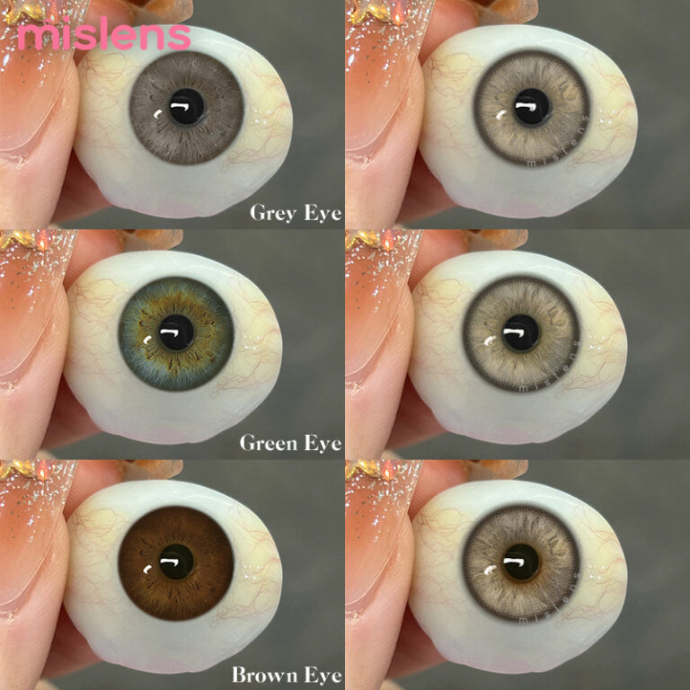 Moodcha Series Yearly Natural Colored Contact Lenses