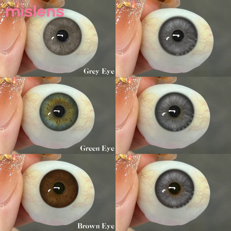 Buy Mislens Muses Yearly Colored Contact Lenses for Dark Eyes