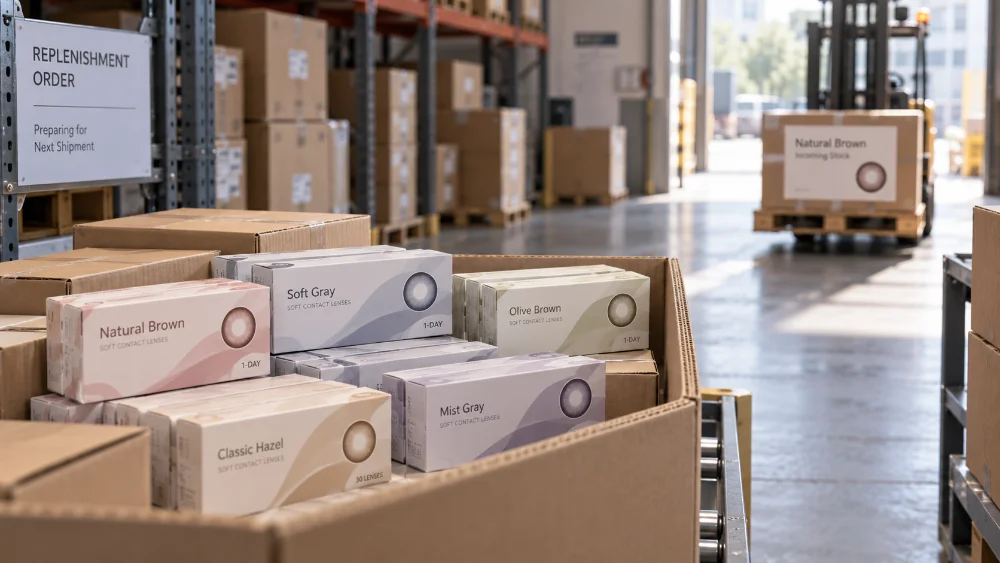 Warehouse Contact Lens Replenishment