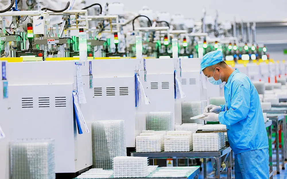 Contact Lenses Production Line Inspection
